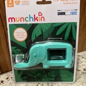 Munchkin Aqua Elephant Teether Spoon